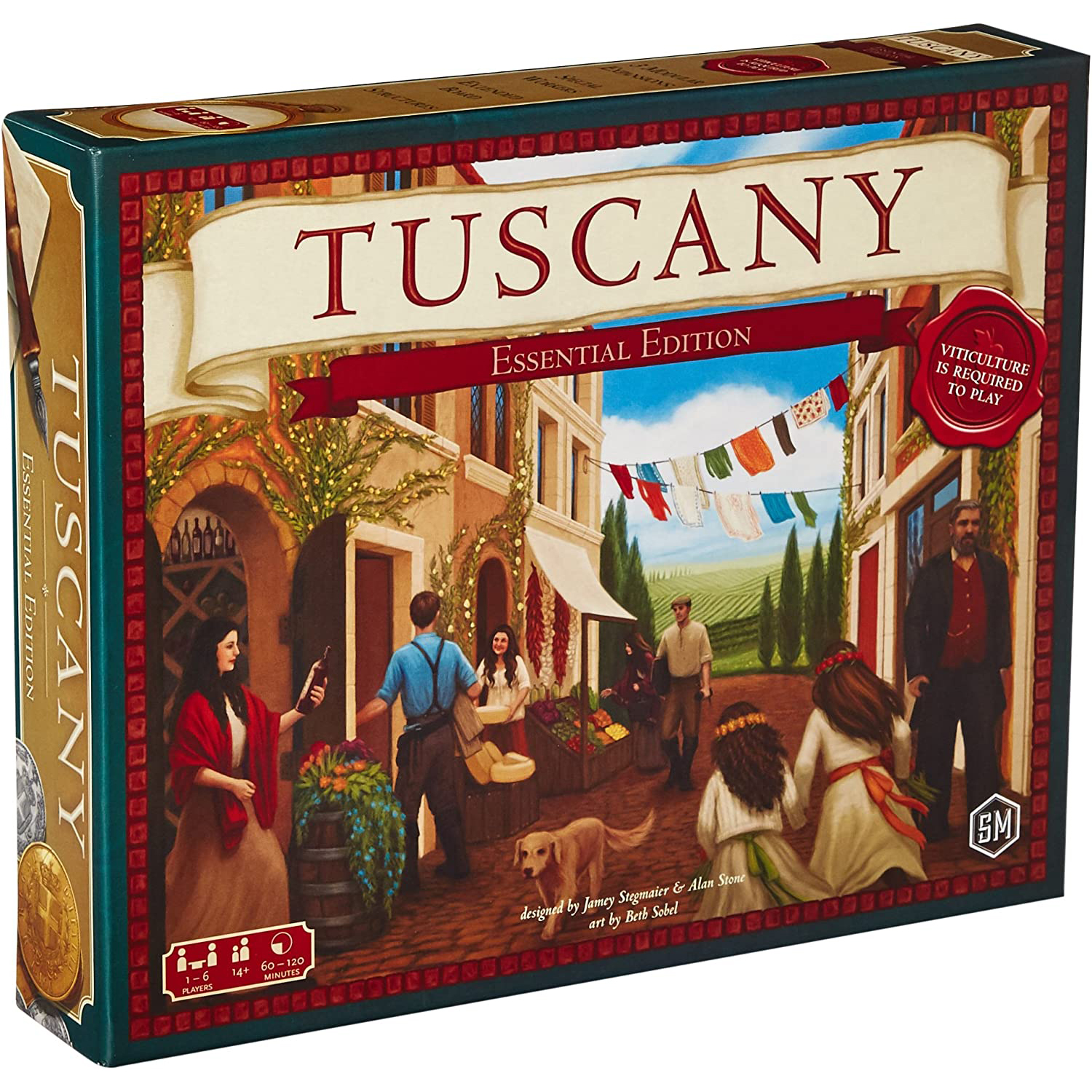 Настольная игра Stonemaier Games Tuscany: Essential Edition