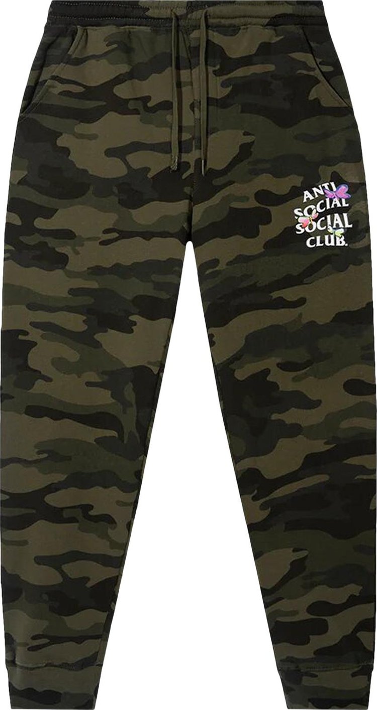 Спортивные брюки Anti Social Social Club Shell Shock Sweatpants 'Camo', разноцветный