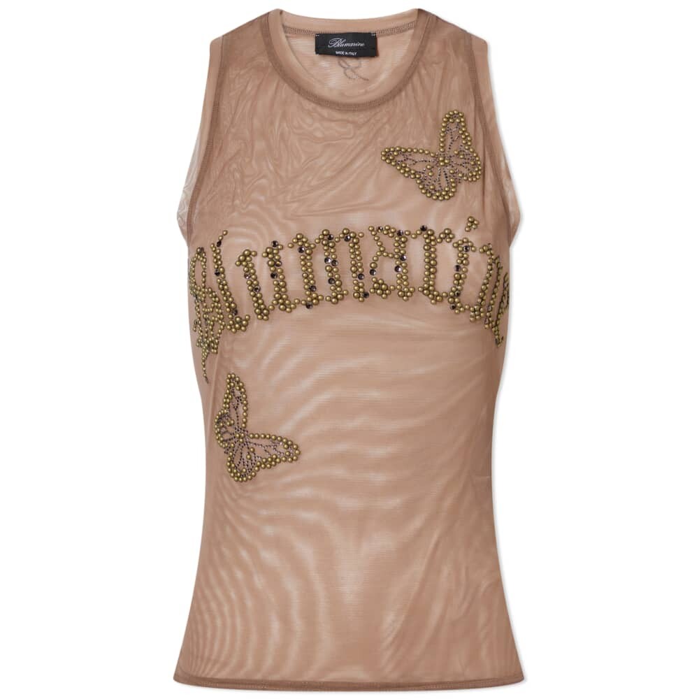 

Прозрачная майка Blumarine