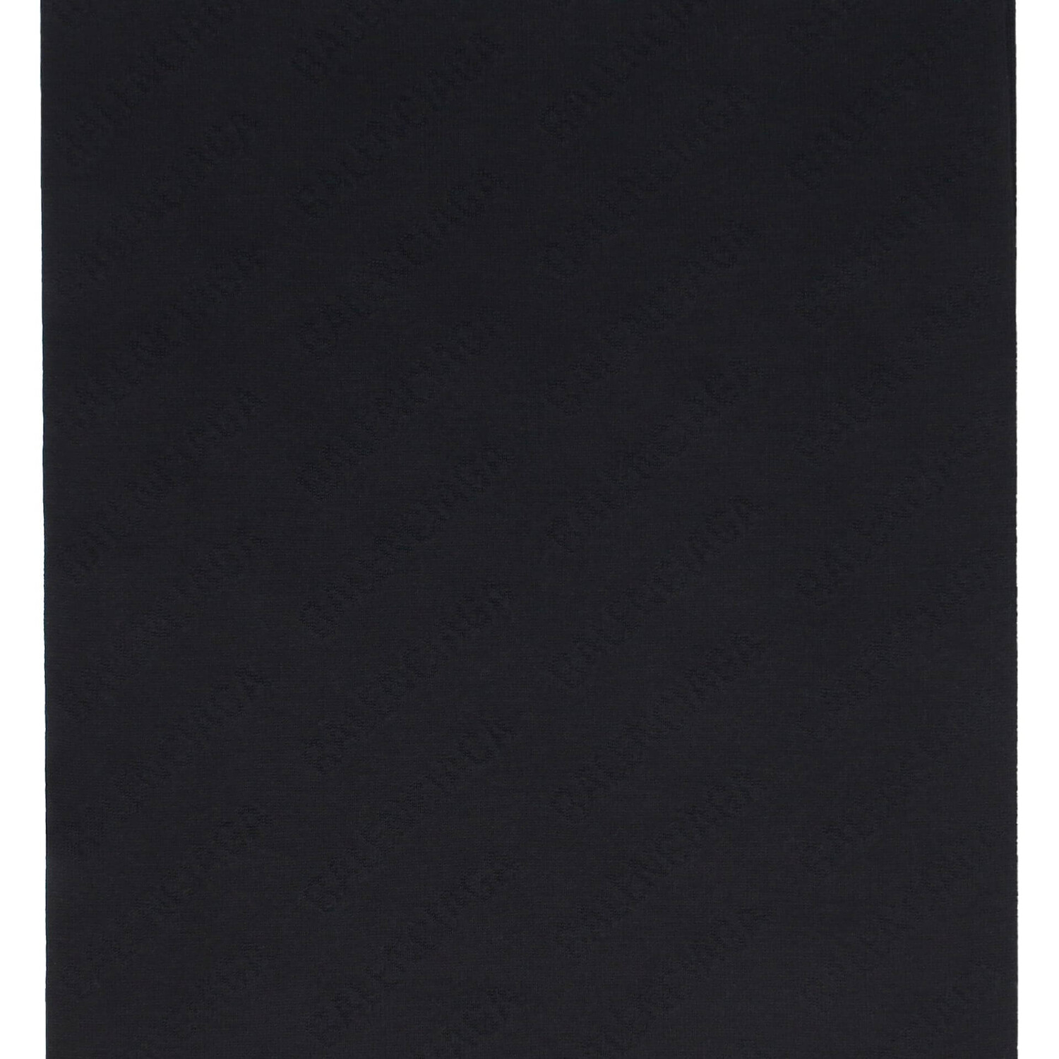 

Шарф Balenciaga All Over Logo Wool, черный