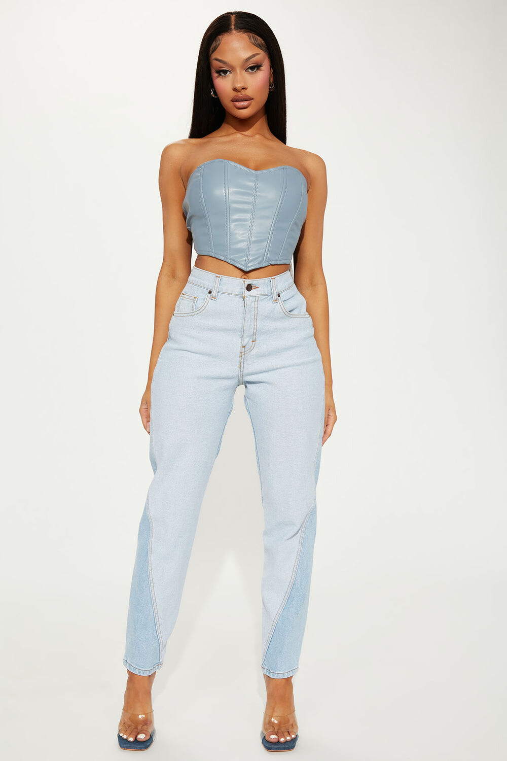 

Джинсы Fashion Nova ZDF02D0014, синий
