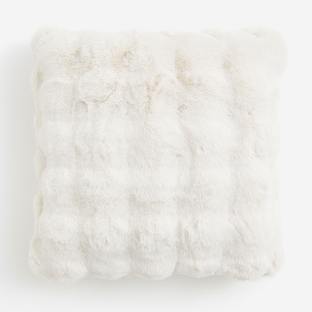 

Декоративная наволочка H&M Home Fluffy, светло-бежевый