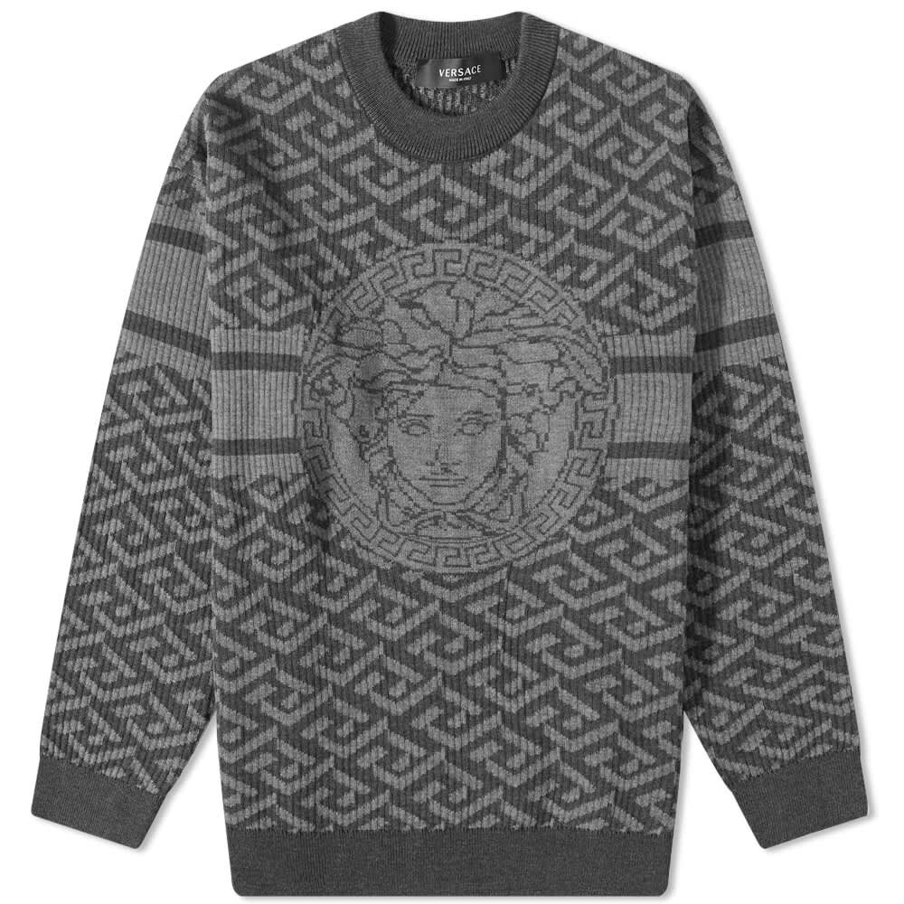 

Джемпер Versace Medusa Intarsia Crew Knit