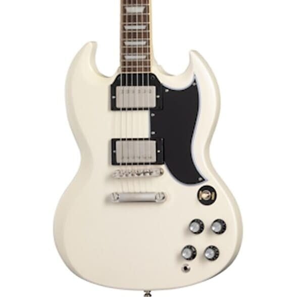 

Epiphone 60th Anniversary 1961 SG Les Paul - Aged Classic White