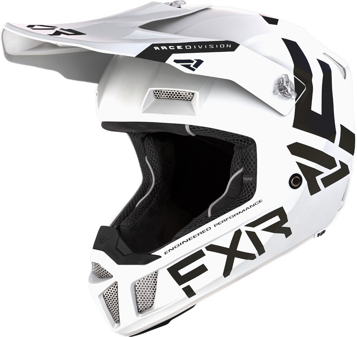 

Шлем FXR Clutch CX MX Gear для мотокросса, белый/черный