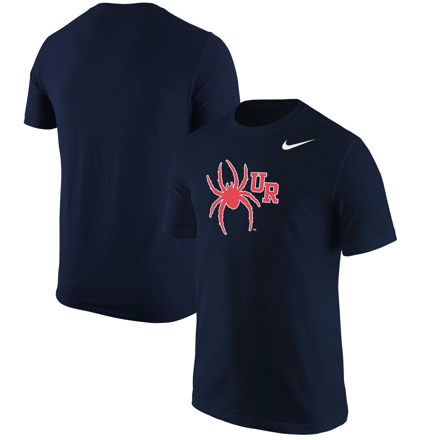 

Мужская темно-синяя футболка с большим логотипом Nike Richmond Spiders