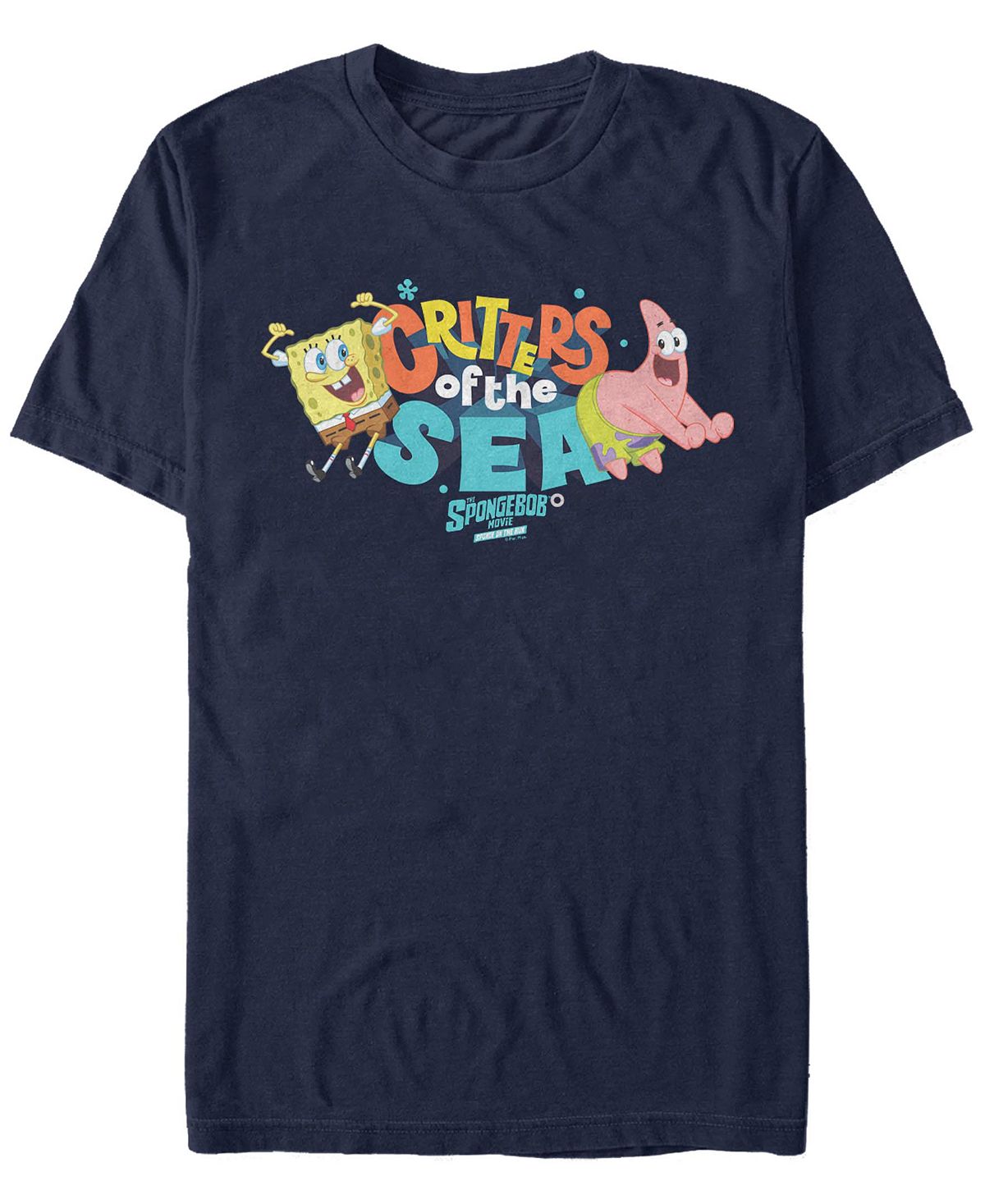 Мужская футболка sea critter friends Fifth Sun, синий цена и фото