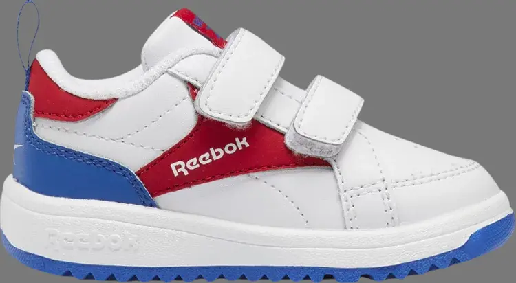 

Кроссовки weebok clasp low toddler 'white vector red' Reebok, белый