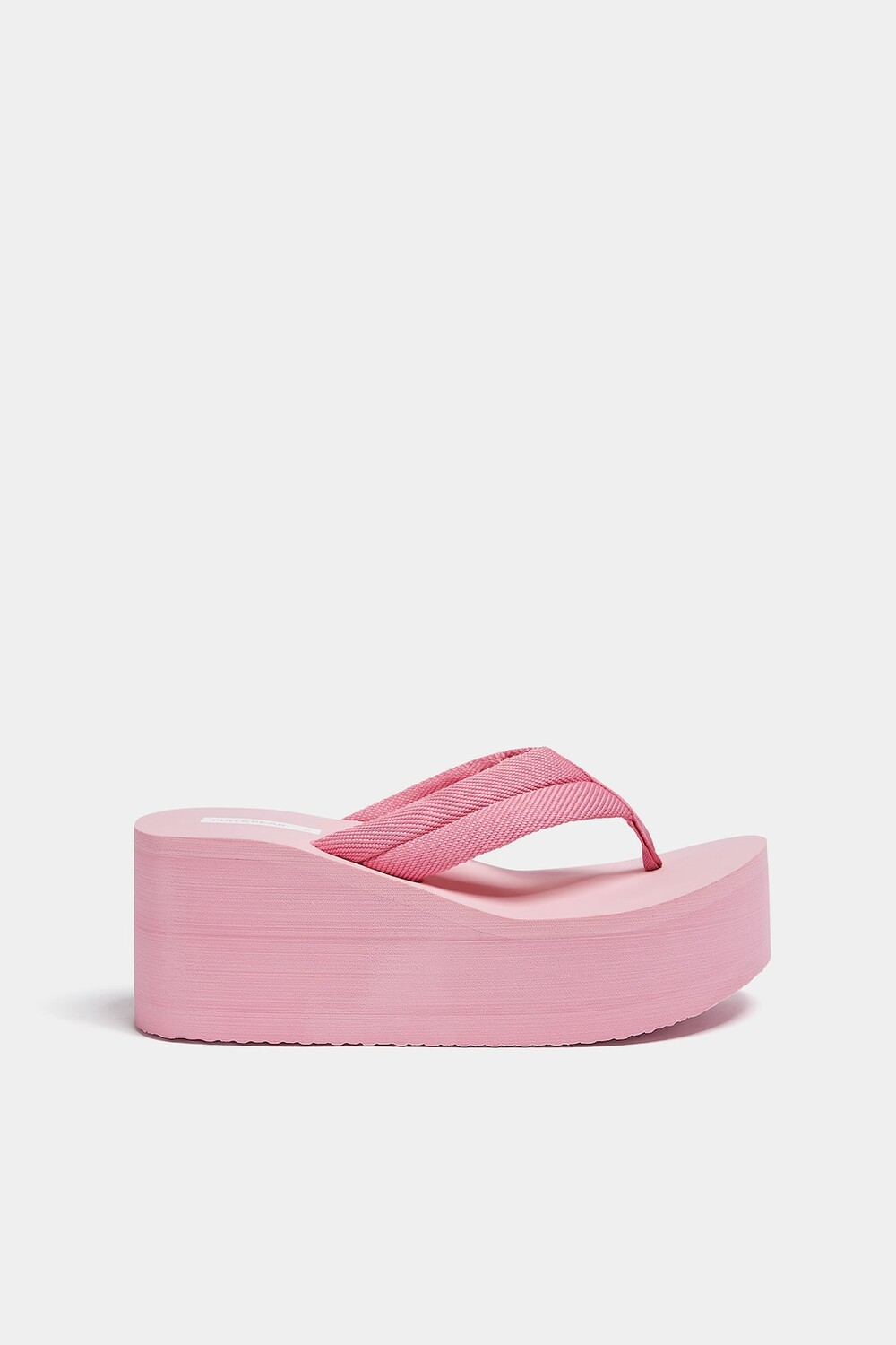 

Сандалии на платформе Pull&Bear, розовый