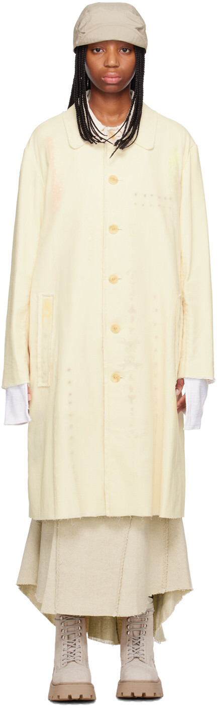 

Двухслойное пальто Off-White Hyein Seo, Серый