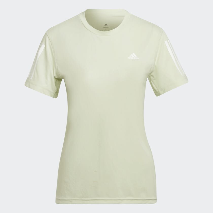 

Футболка adidas Own the Run, светло-зеленый/белый
