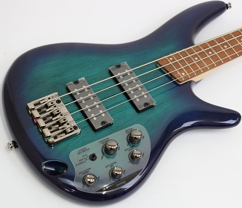 

Бас-гитара Ibanez SR370E, синий сапфир