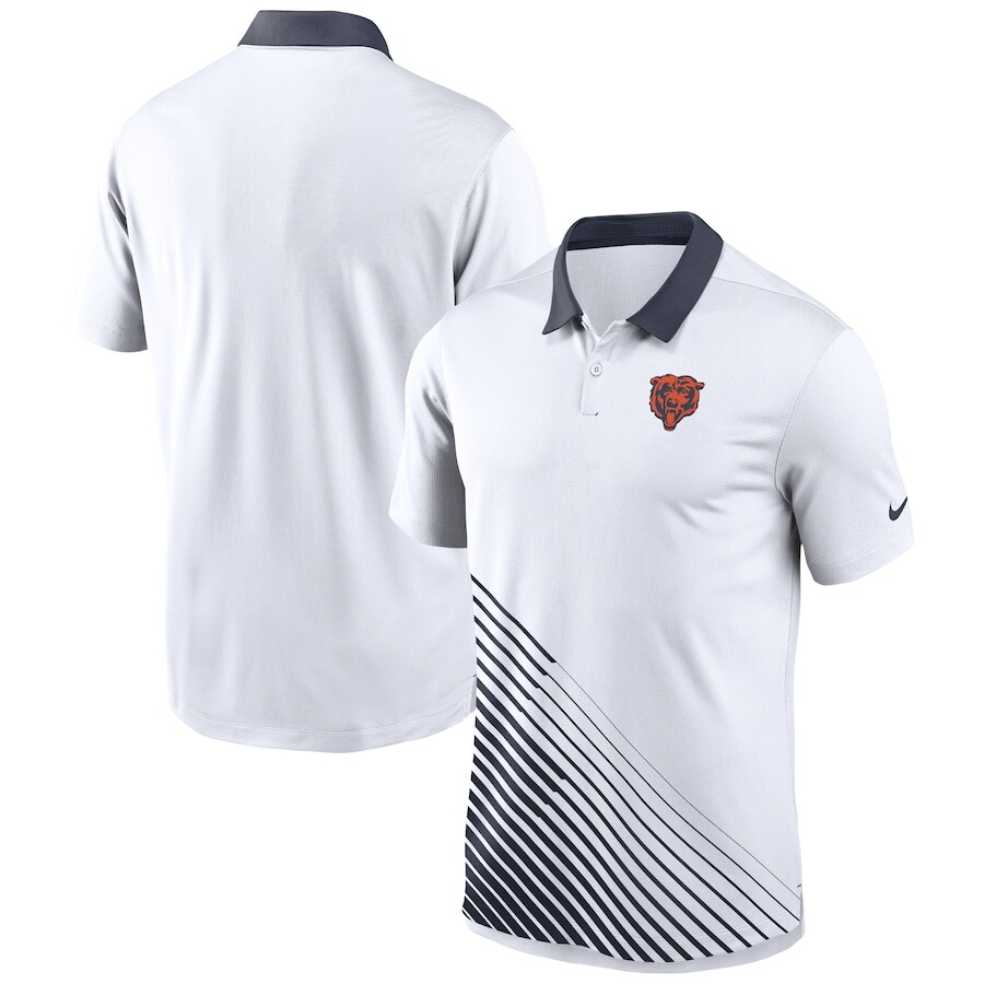 

Поло с коротким рукавом Nike Chicago Bears, белый