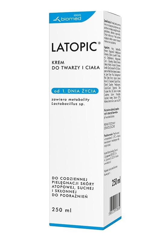 

Latopic Krem Do Twarzy i Ciała крем для лица и тела, 250 ml