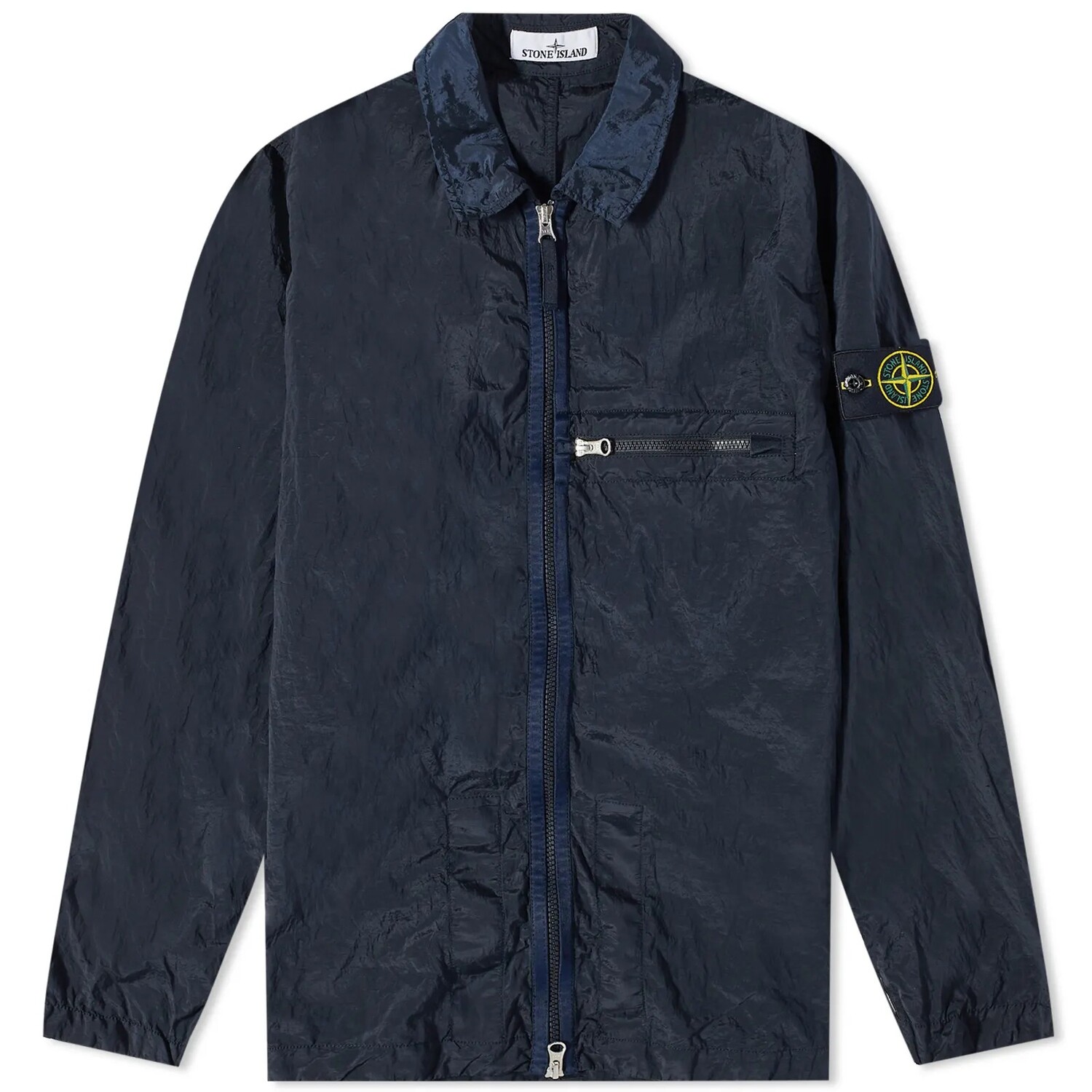 

Куртка Stone Island Nylon Metal Shirt, темно-синий