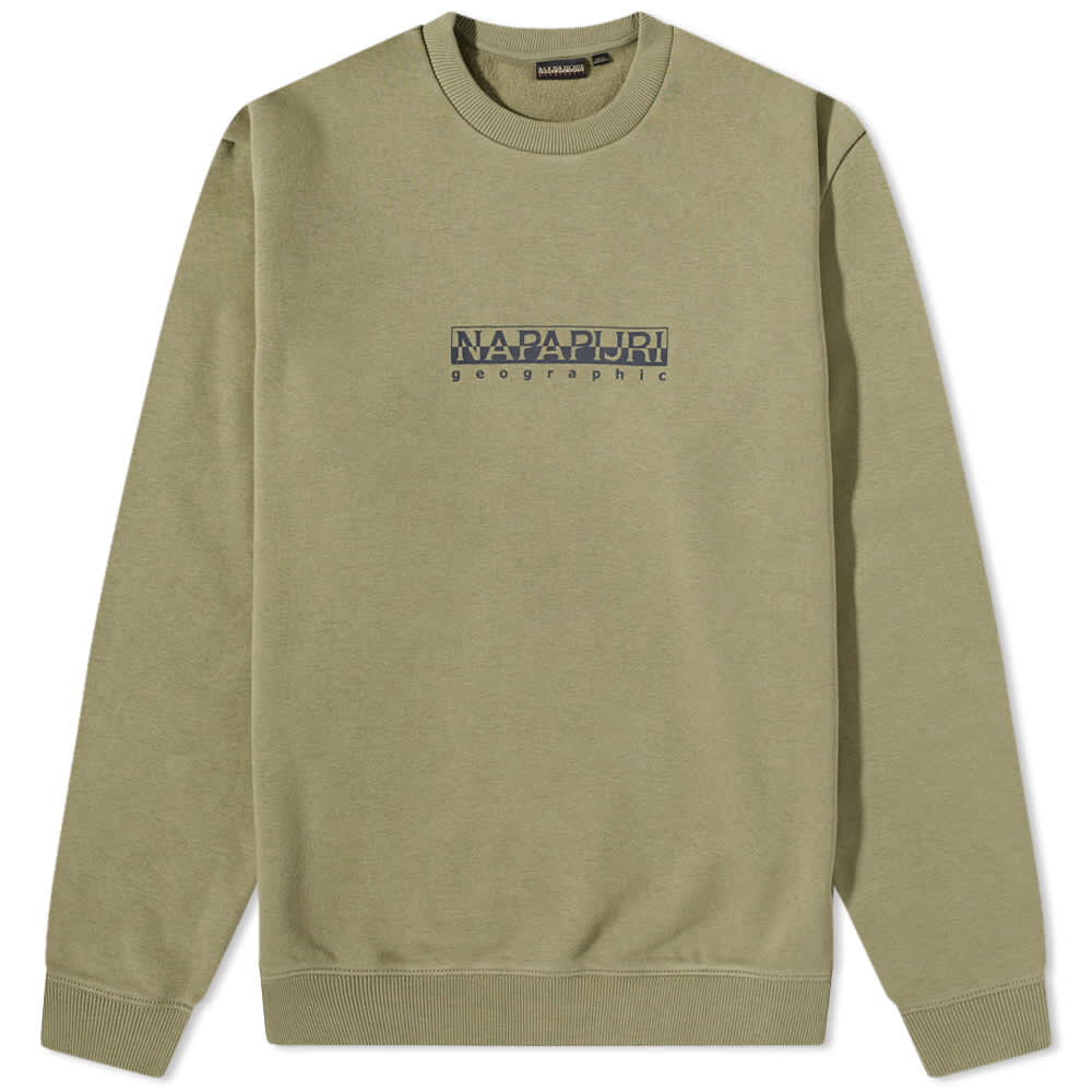 

Толстовка Napapijri Box Logo Crew Sweat