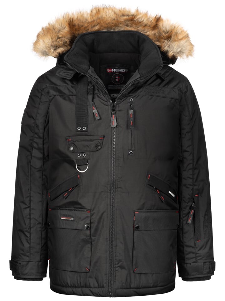 

Зимняя куртка Geographical Norway, черный