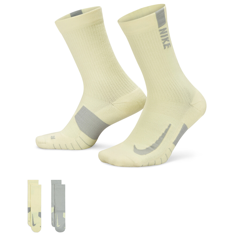 

Носки Nike Multiplier Crew, 2 пары, жёлтый