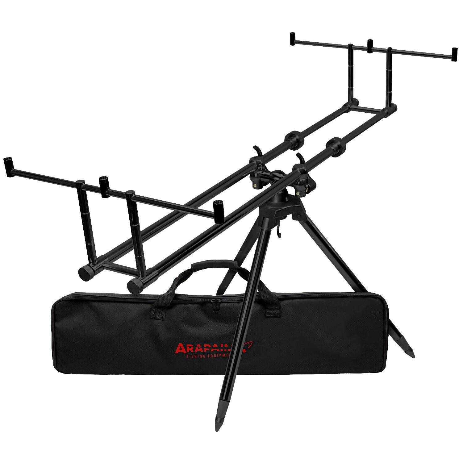 

Род Pod 'Triplecoast' на 3 удочки ARAPAIMA FISHING EQUIPMENT, черный
