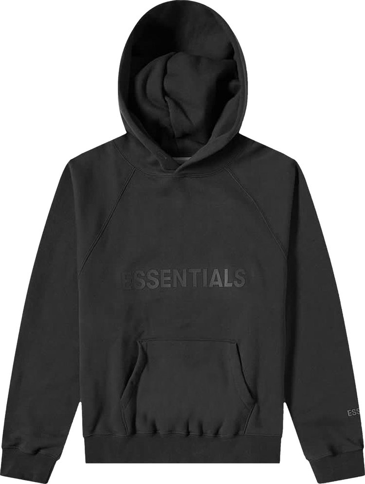 Худи Fear of God Essentials Hoodie 'Black', черный - фото