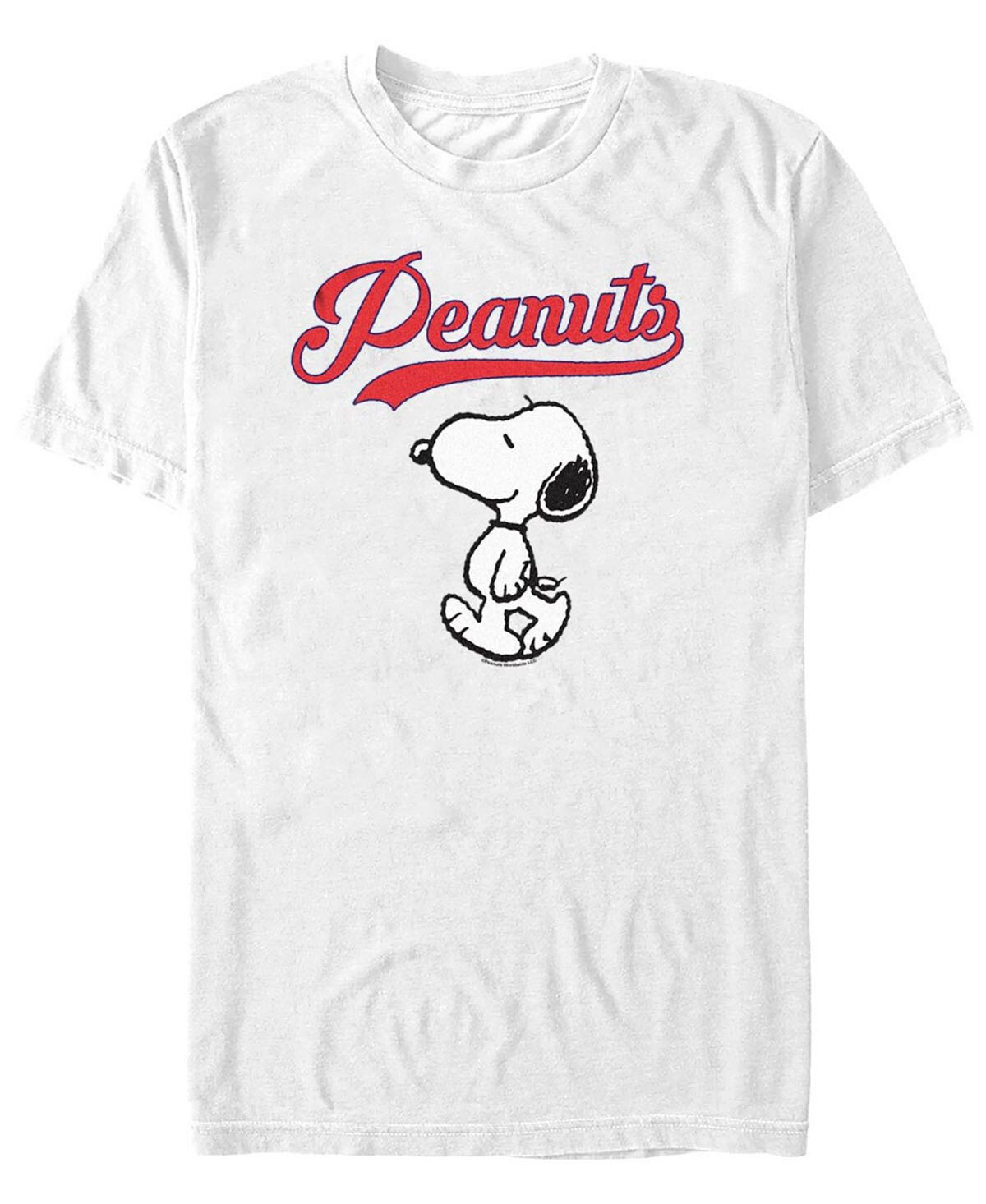 

Мужская университетская футболка с коротким рукавом peanuts Fifth Sun, белый