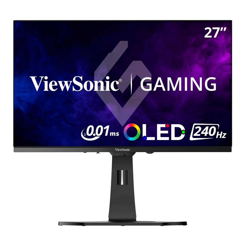 Игровой монитор ViewSonic XG272-2K-OLED, 27, 2560x1440, 240 Гц, OLED, чёрный-белый цена и фото