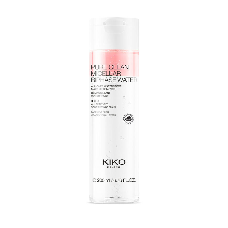 

Kiko Milano Pure Clean двухфазная мицеллярная жидкость, 200 мл