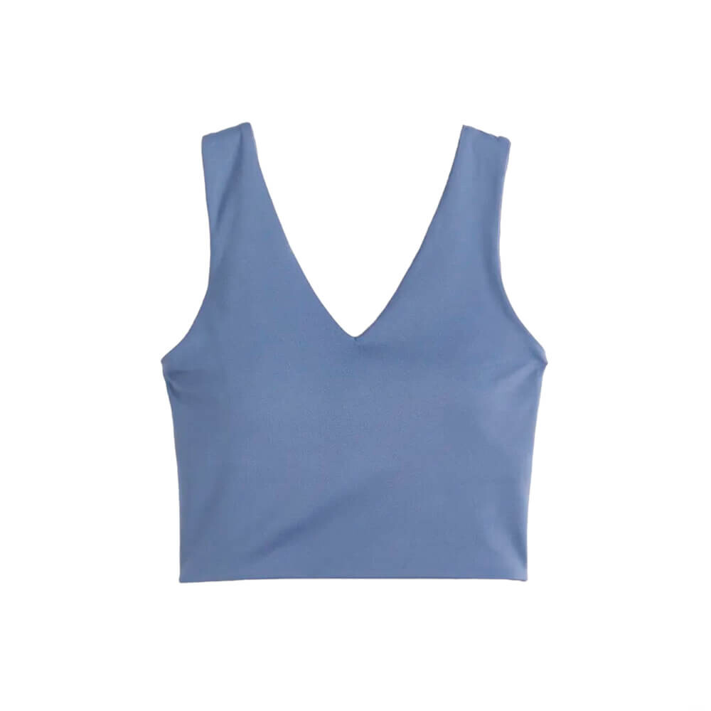 

Спортивный топ H&M SoftMove Medium Support, темно-голубой