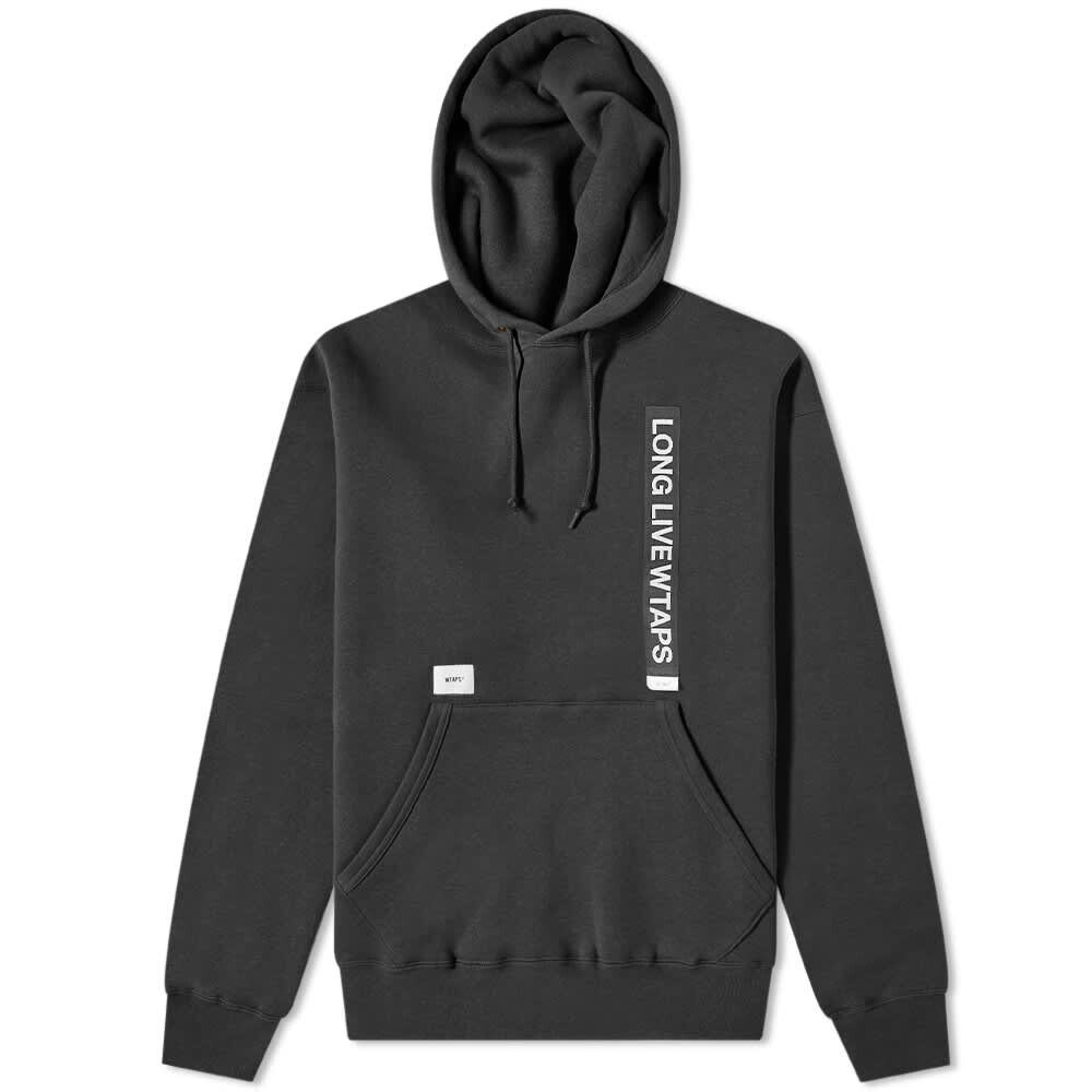 

Толстовка WTAPS LLW Logo Hoody, Серый