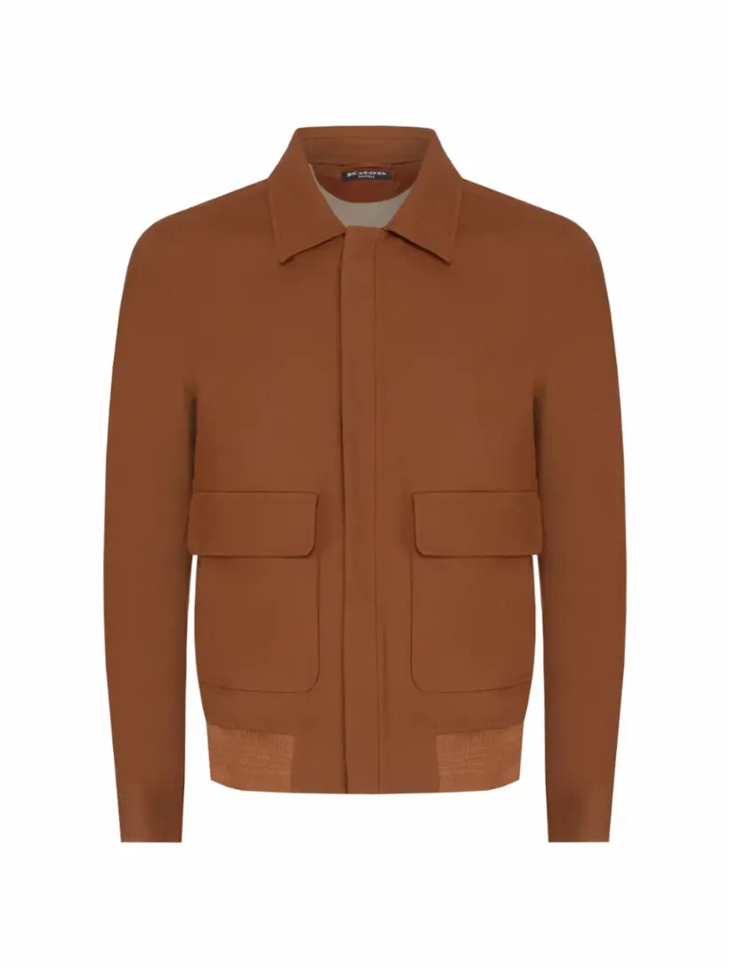 

Шерстяная куртка Kiton, Коричневый