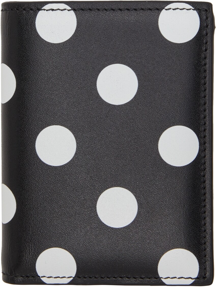 

Кожаный кошелек Black & White Dots Comme des Garçons Wallets