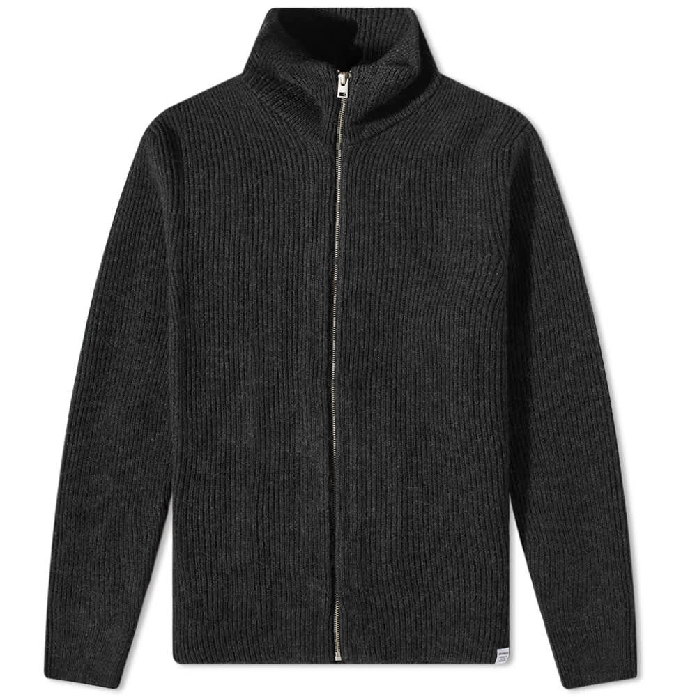 

Трикотаж Hagen из хлопка с полной молнией Norse Projects