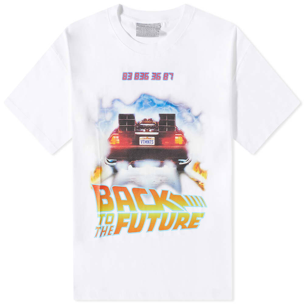 

Футболка VTMNTS Back to the Future Tee, Белый