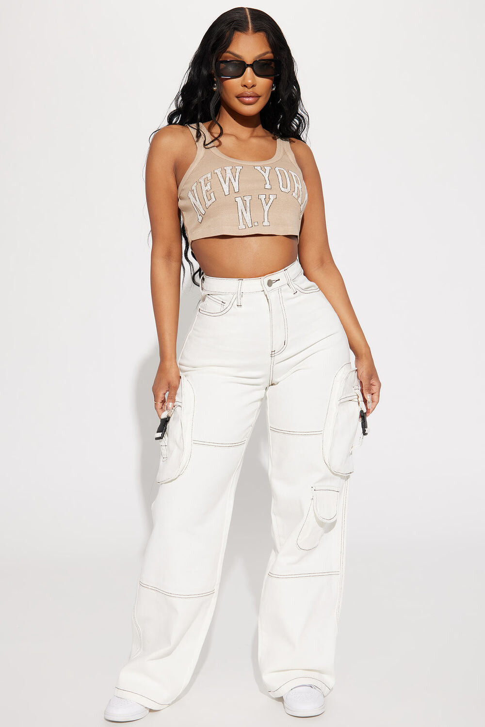

Джинсы Fashion Nova PCP10, белый
