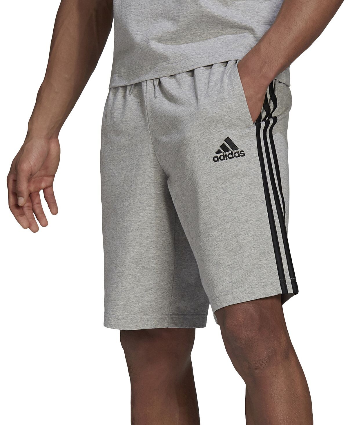 

Мужские шорты essentials с 3 полосками стандартной посадки и кулиской adidas, мульти