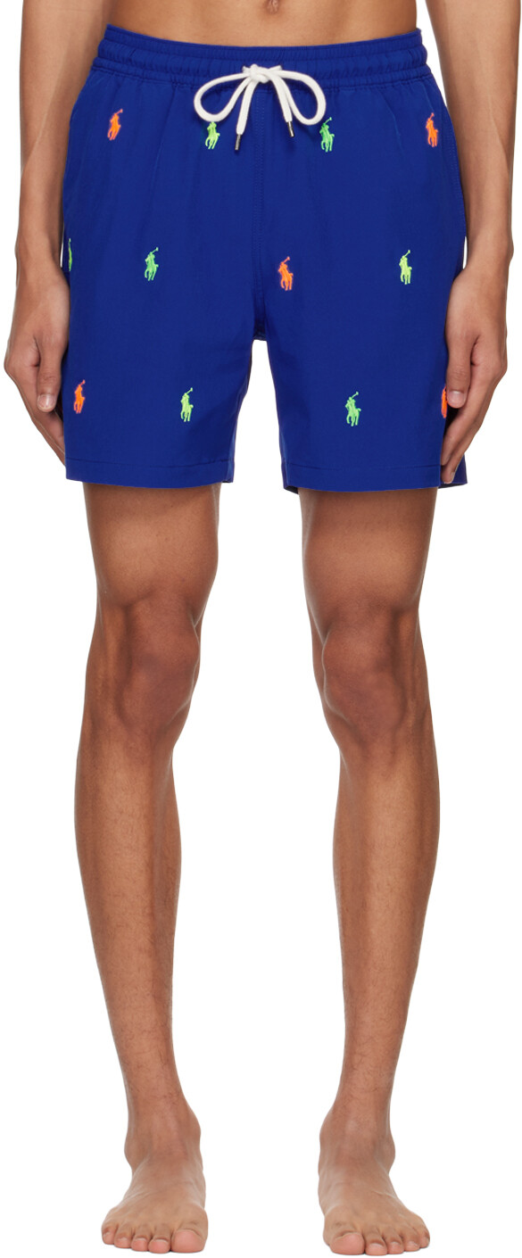

Синие плавательные шорты Traveler Polo Ralph Lauren