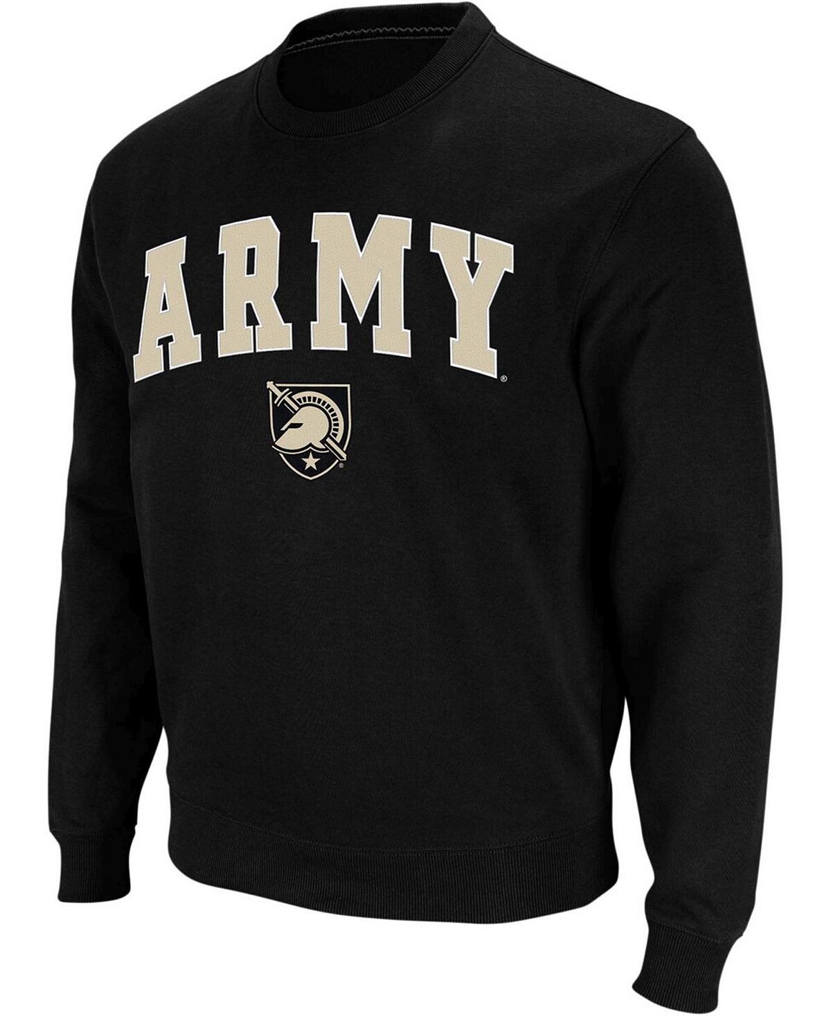 

Мужская толстовка с круглым вырезом и логотипом black army black knights arch logo Colosseum, черный