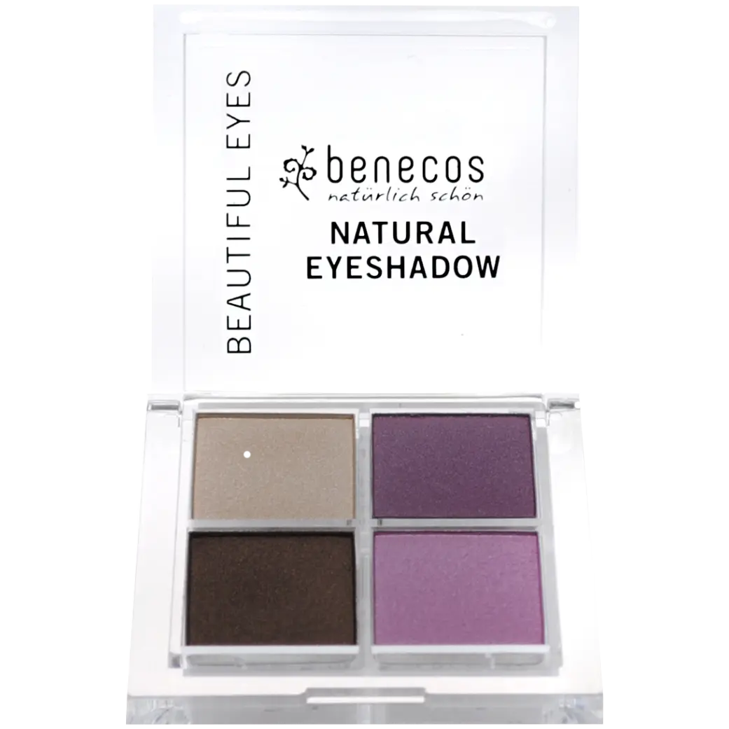 

Benecos Quattro палетка теней для век beauty eyes, 8 г