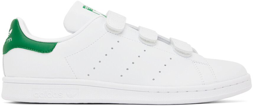 

Бело-зеленые кроссовки Stan Smith adidas Originals