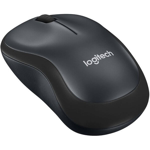 Мышь беспроводная Logitech M220 SILENT, черный - фото