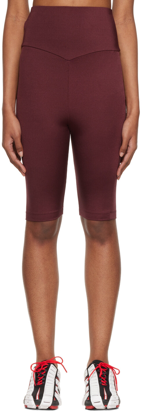 Бордовые спортивные шорты 'The Workout' Wolford