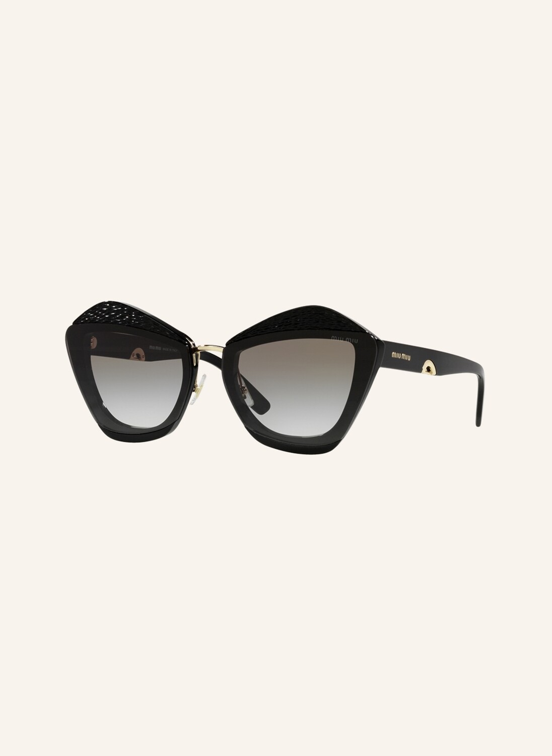 

Солнцезащитные очки MIU MIU MU 01XS, черный