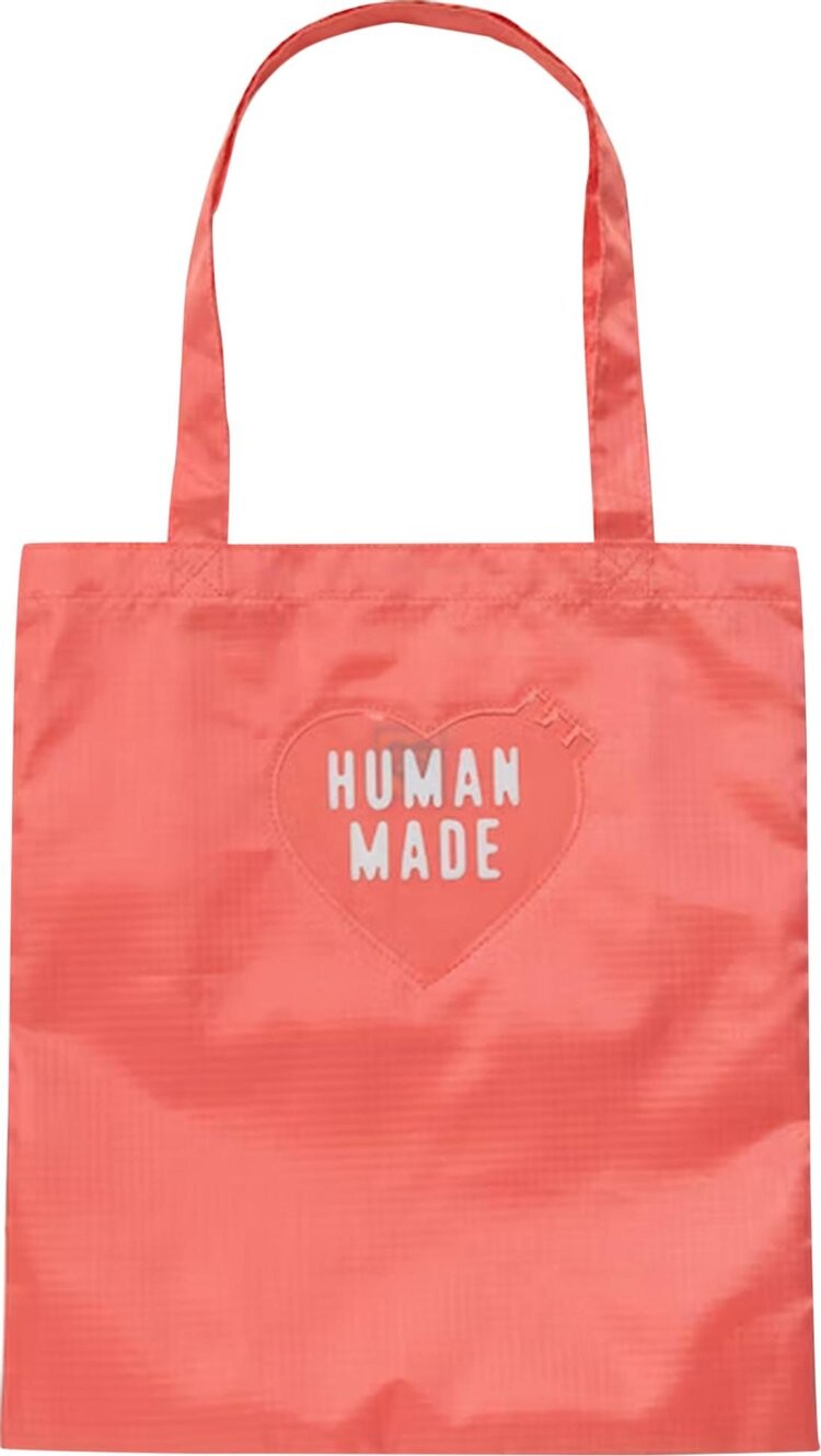 

Сумка Human Made Nylon Ripstop Heart Tote Bag Pink, розовый