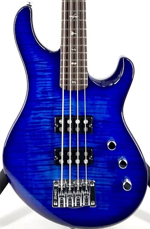 Paul Reed Smith PRS SE Kingfisher 4-струнная электрическая бас-гитара Faded Blue Серийный номер: E70097 Paul Reed Smith PRS SE Kingfisher 4 String Electric Bass Guitar Faded Ser#: E70097 фото