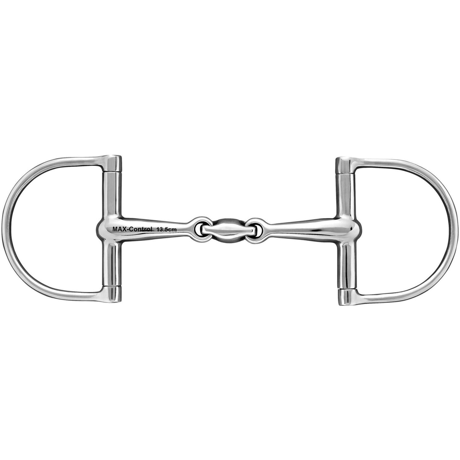

Уздечка Sprenger Max-Control D-RING с двойным шарниром, 16 мм, серебряный