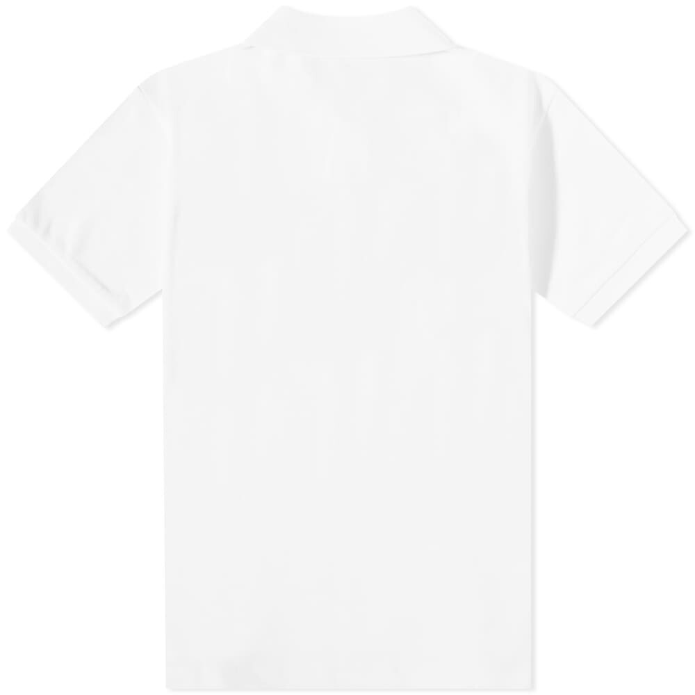 

Футболка Comme des Garcons Play Black Heart Polo, Белый