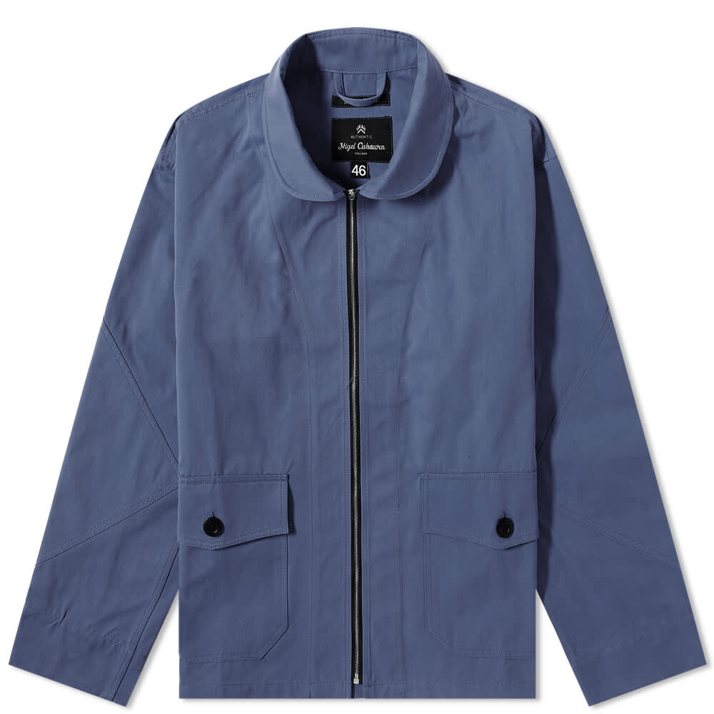 

Куртка-рубашка Nigel Cabourn, Синий