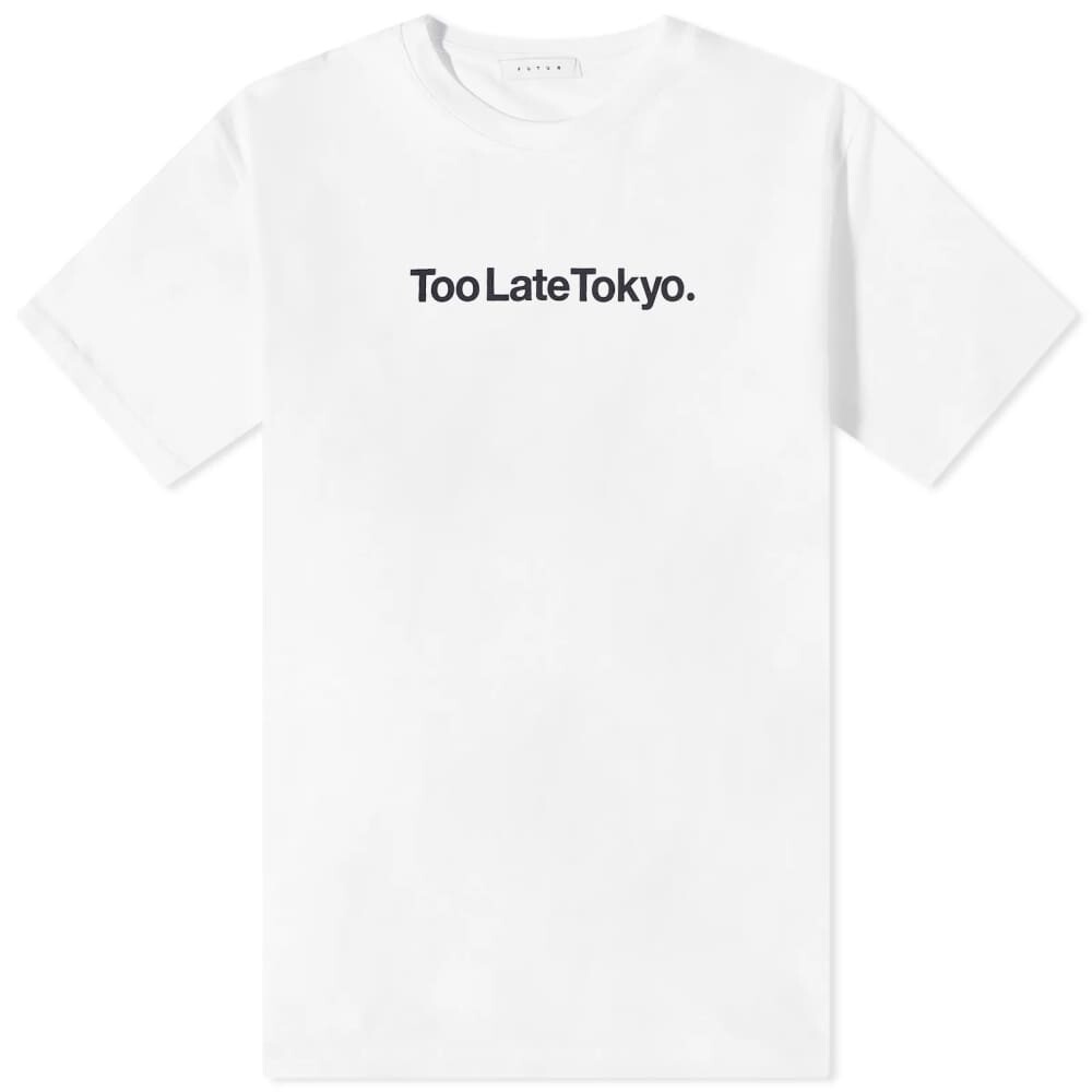 

Футболка Futur Too Late Heavyweight Tee, Белый