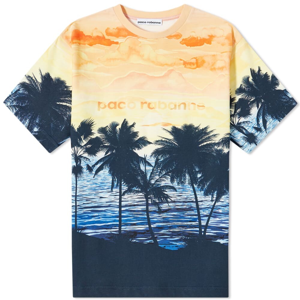 

Футболка Paco Rabanne Sunset Logo T-Shirt