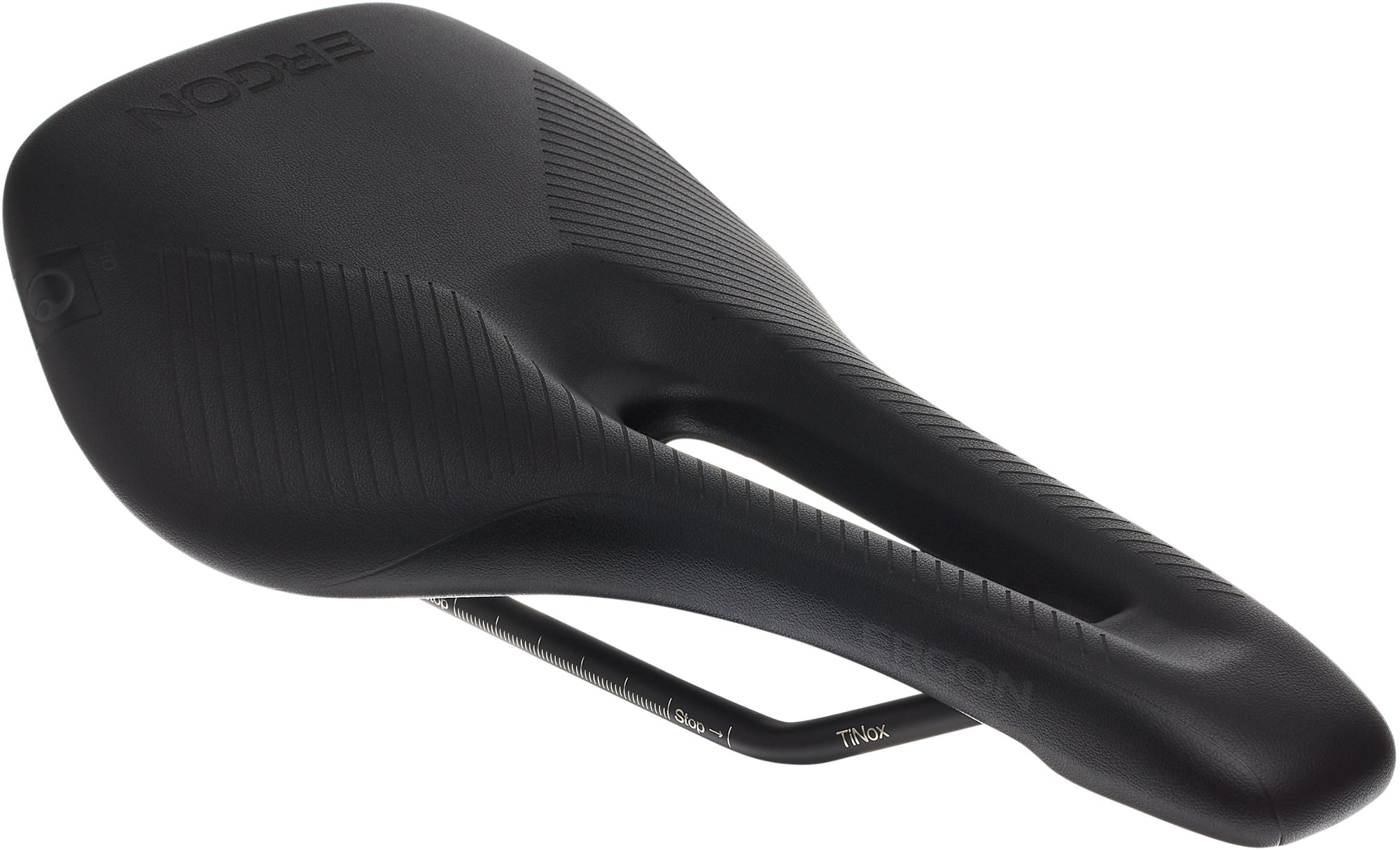 Велосипедное седло SR Pro Titanox — женское Ergon, черный коньки ccm jetspeed ft4 pro sr 11 regular